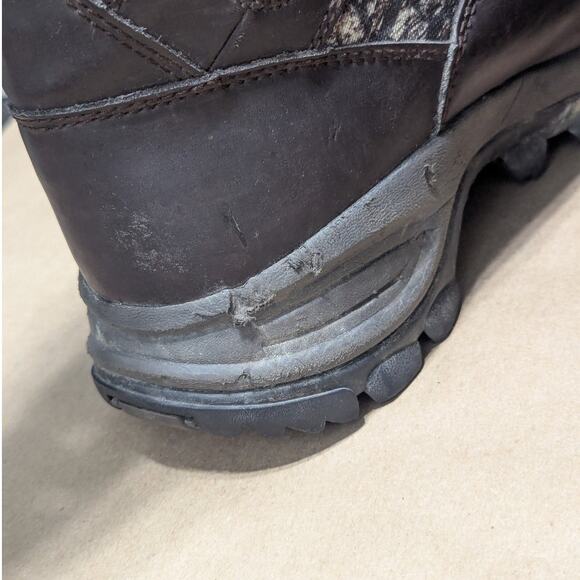 Red Wing Irish Setter King Toe Camo Leather Work Boots Lace Up Hunting Camping - Picture 6 of 8